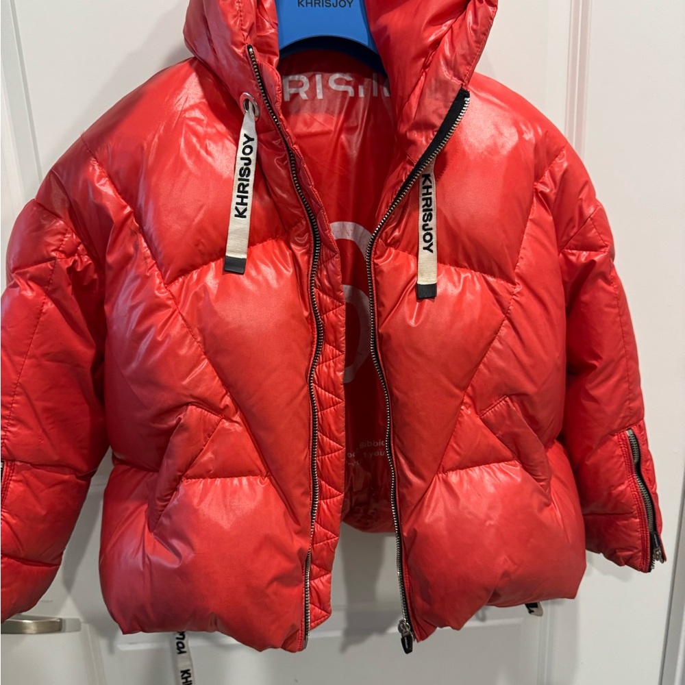 Red Kids Puffer Jacket